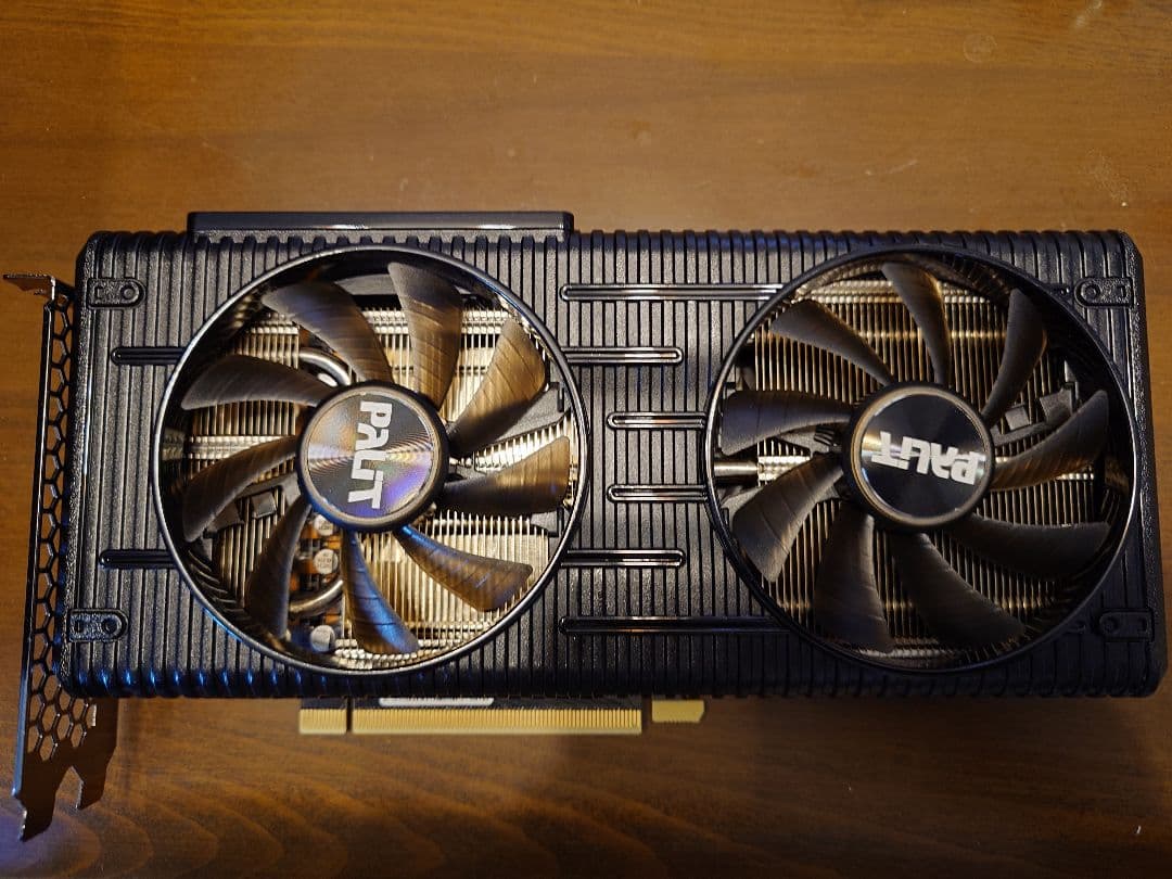 Palit RTX 3060 Ti Dual 8GB 3DMARK動作確認済み