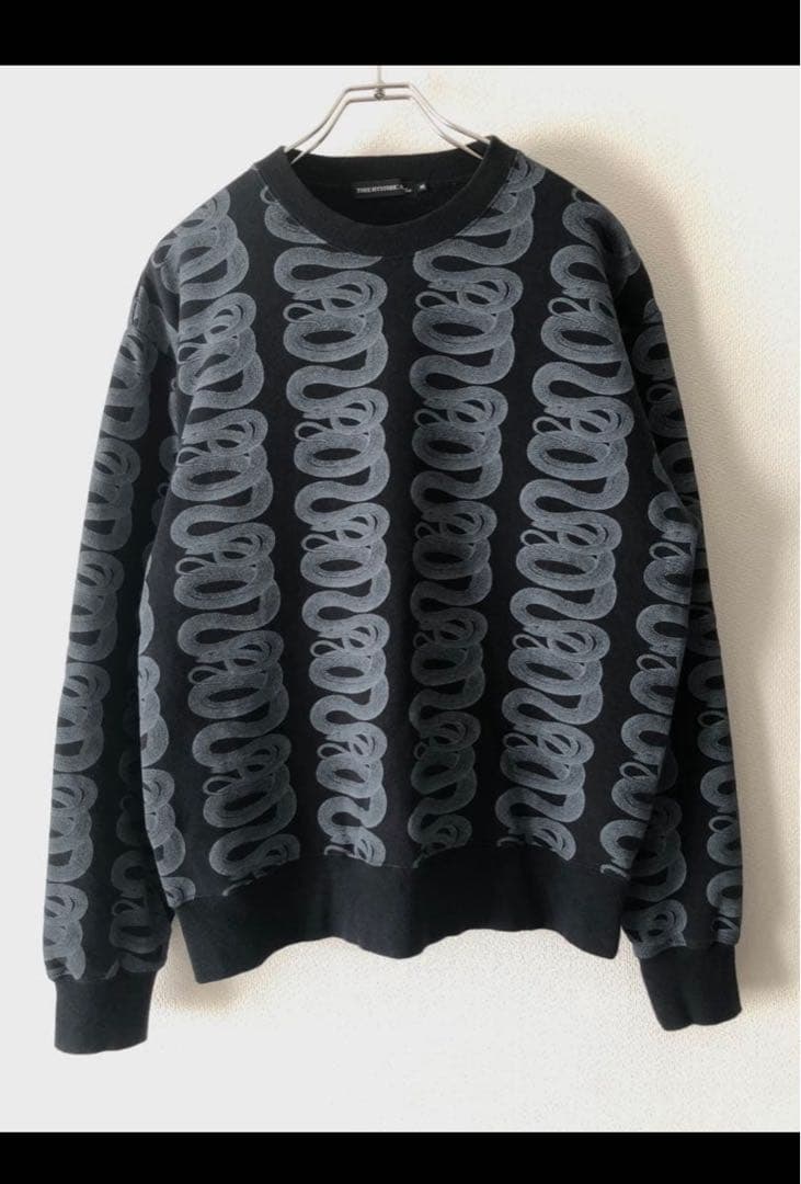 THEE HYSTERIC XXX Snake Loop クルーネックスウェット