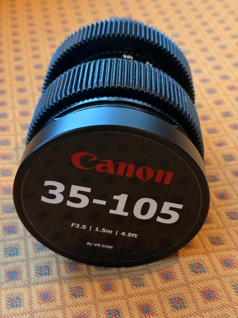 レンズ(ズーム) Canon FD Zooms cine-mod EF