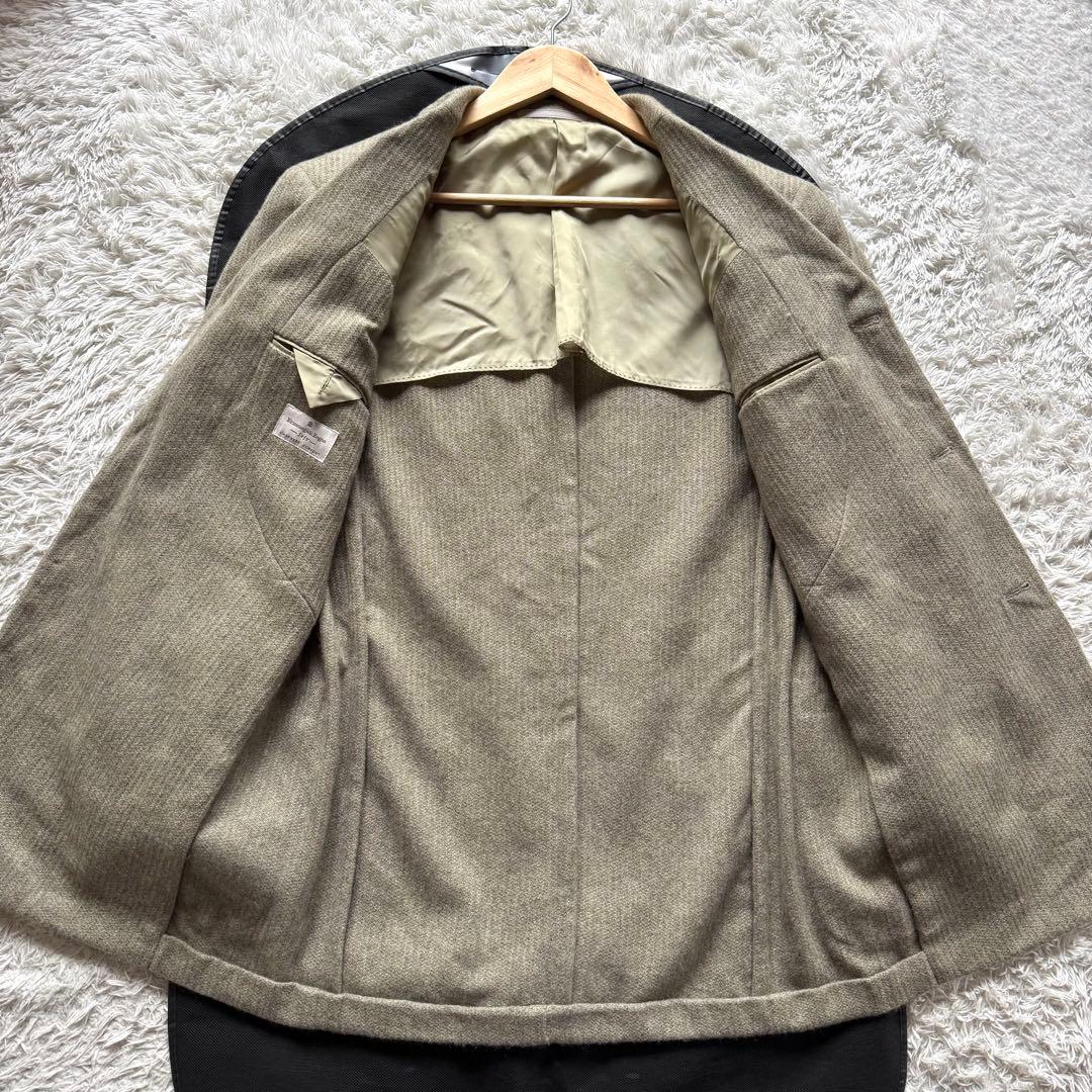 極美品　Zegna ゼニア　カシミヤ100％　テーラードジャケット　XL