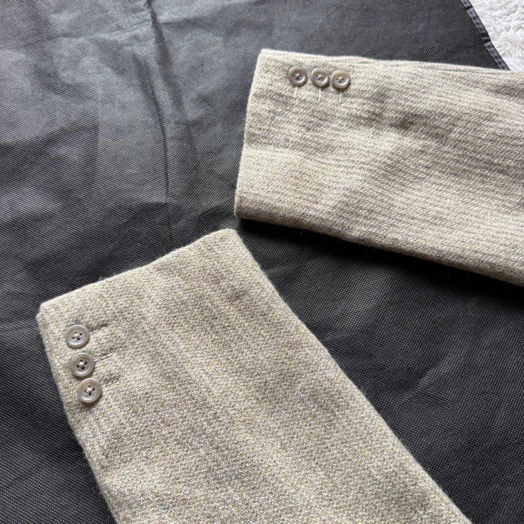 極美品　Zegna ゼニア　カシミヤ100％　テーラードジャケット　XL