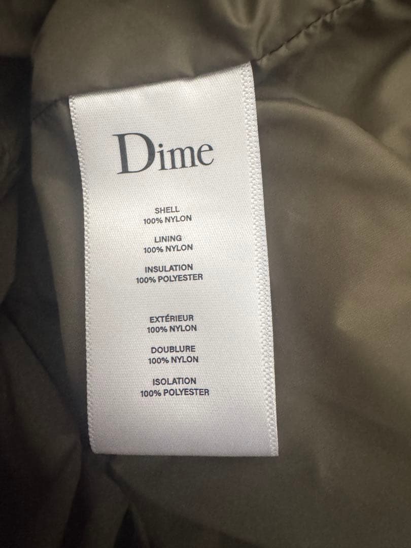 ジャケット・アウター Dime Classic Ripstop Puffer gold
