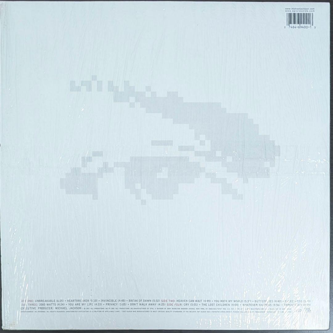 美品 Michael Jackson ‎Invincible LPレコード