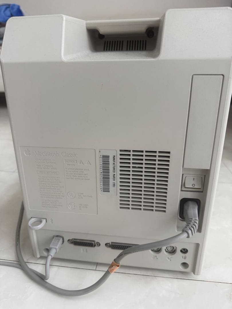 Macデスクトップ Apple Macintosh Classic