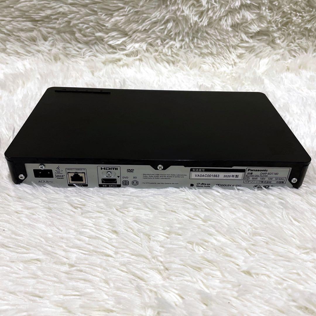 パナソニック DMP-BDT180 Blu-rayプレイヤー 4K 2020年製