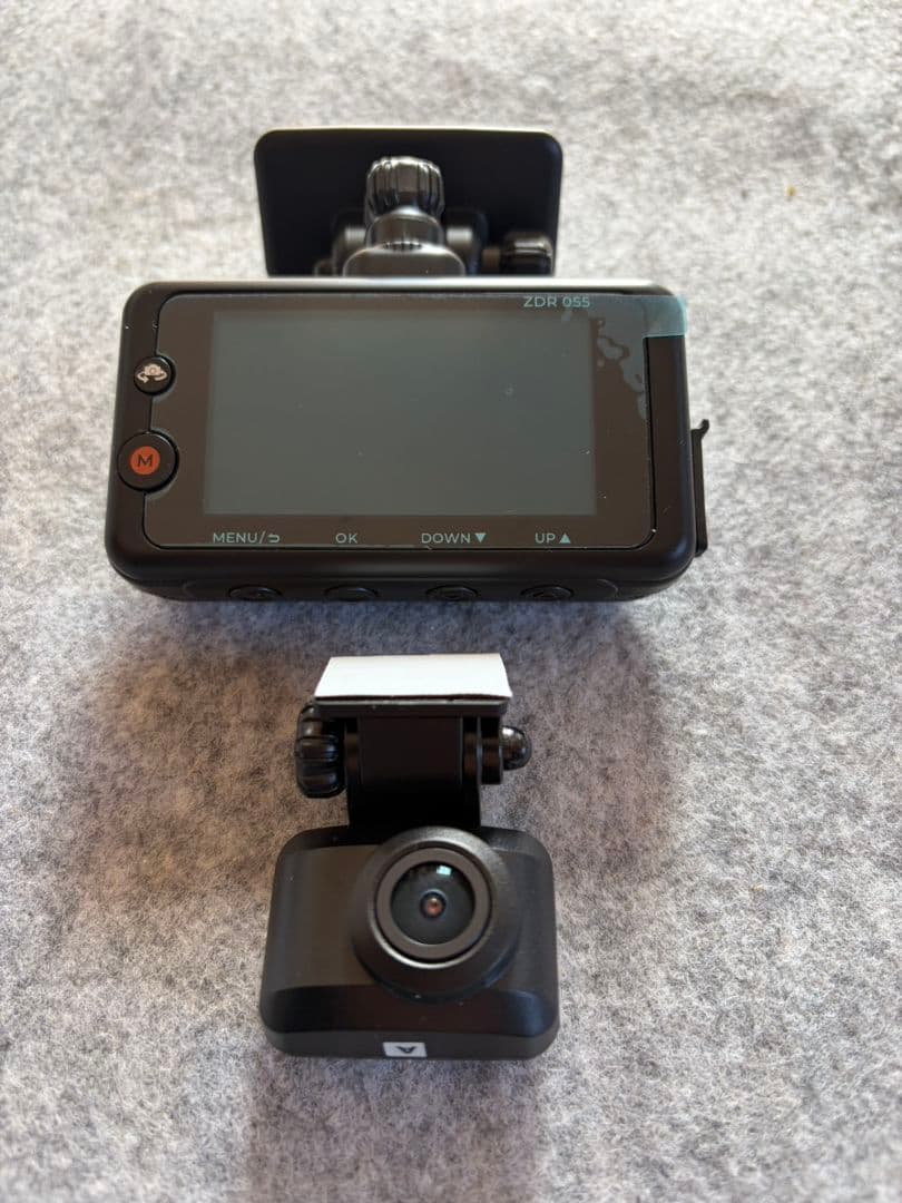 コムテック ドライブレコーダー ZDR 055 前後タイプ ドラレコ