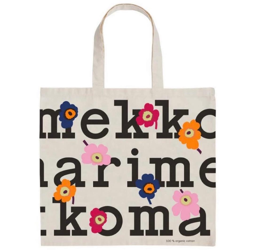 マリメッコ ウニッコ60周年 スペシャルデザインファブリックバッグ