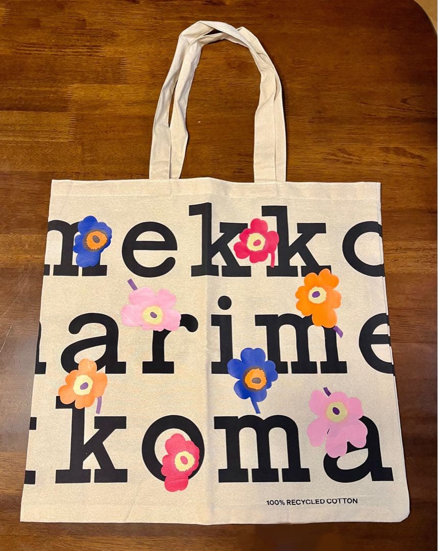 マリメッコ ウニッコ60周年 スペシャルデザインファブリックバッグ