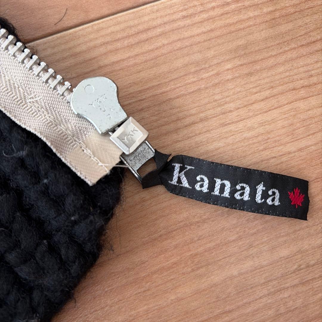 KANATA カウチンニット カナダ製 ブラック