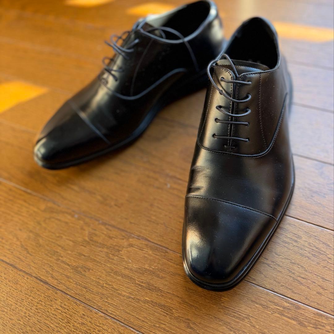 madras内羽根ストレートチップリカバリードレススニーカー 試着のみ 外無し