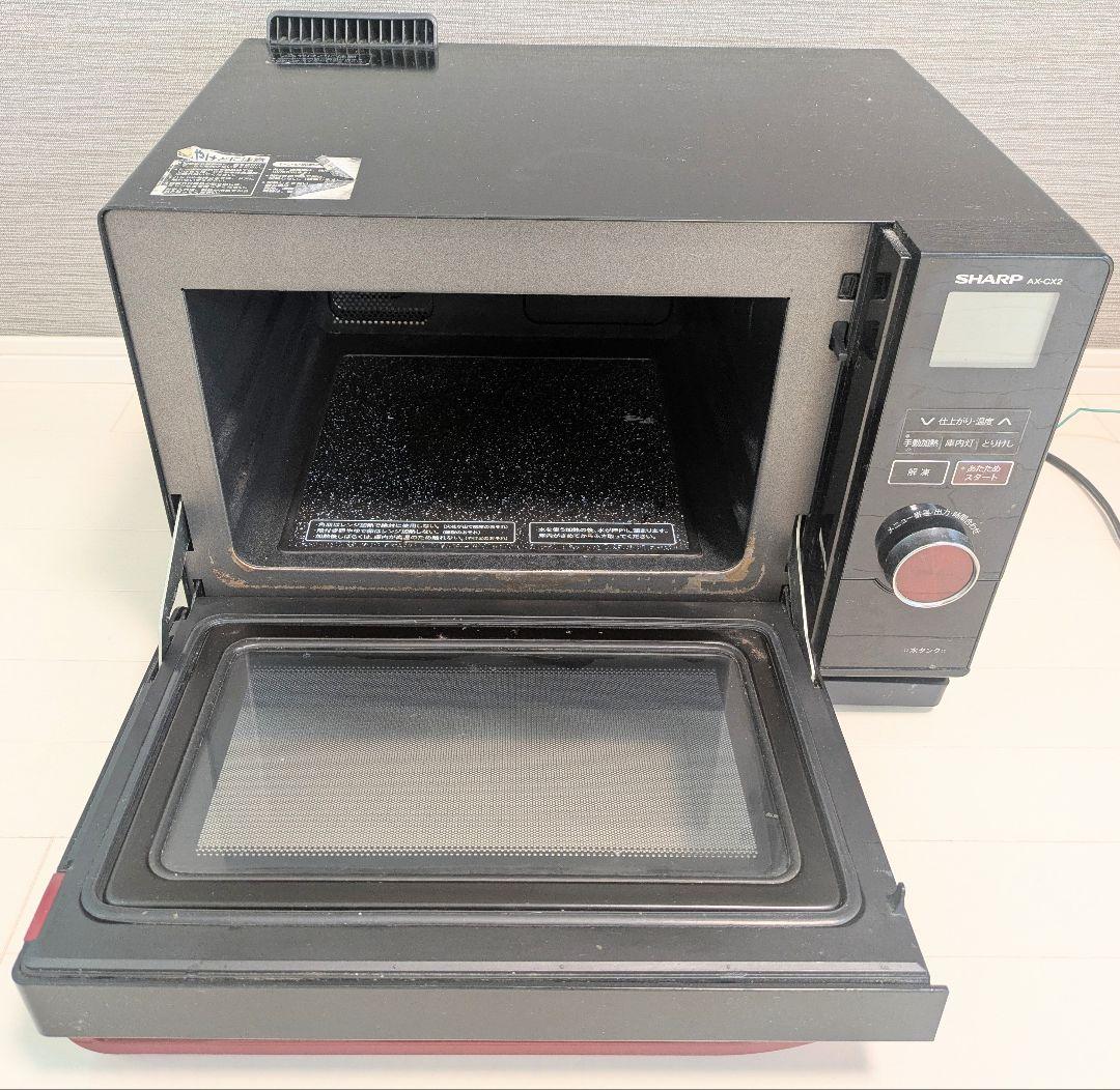 シャープ ヘルシオ ウォーターオーブン AX-CX2-R 2012年製 中皿欠品