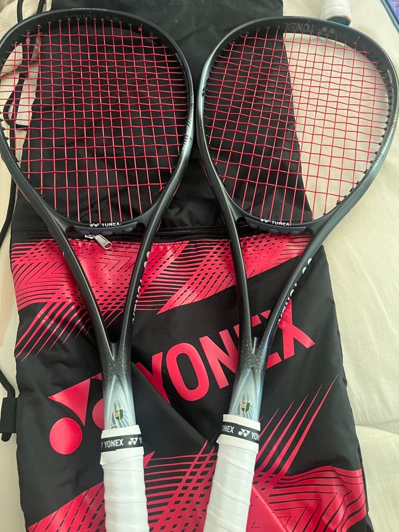 YONEX ソフトテニス ラケット ６本セット　シューズあり