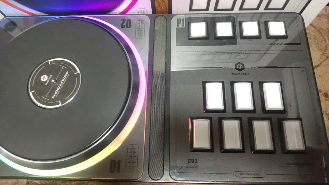 ビートマニア DAO PHOENIXWAN+ 三和ボタン 静音化 ブラックパネル