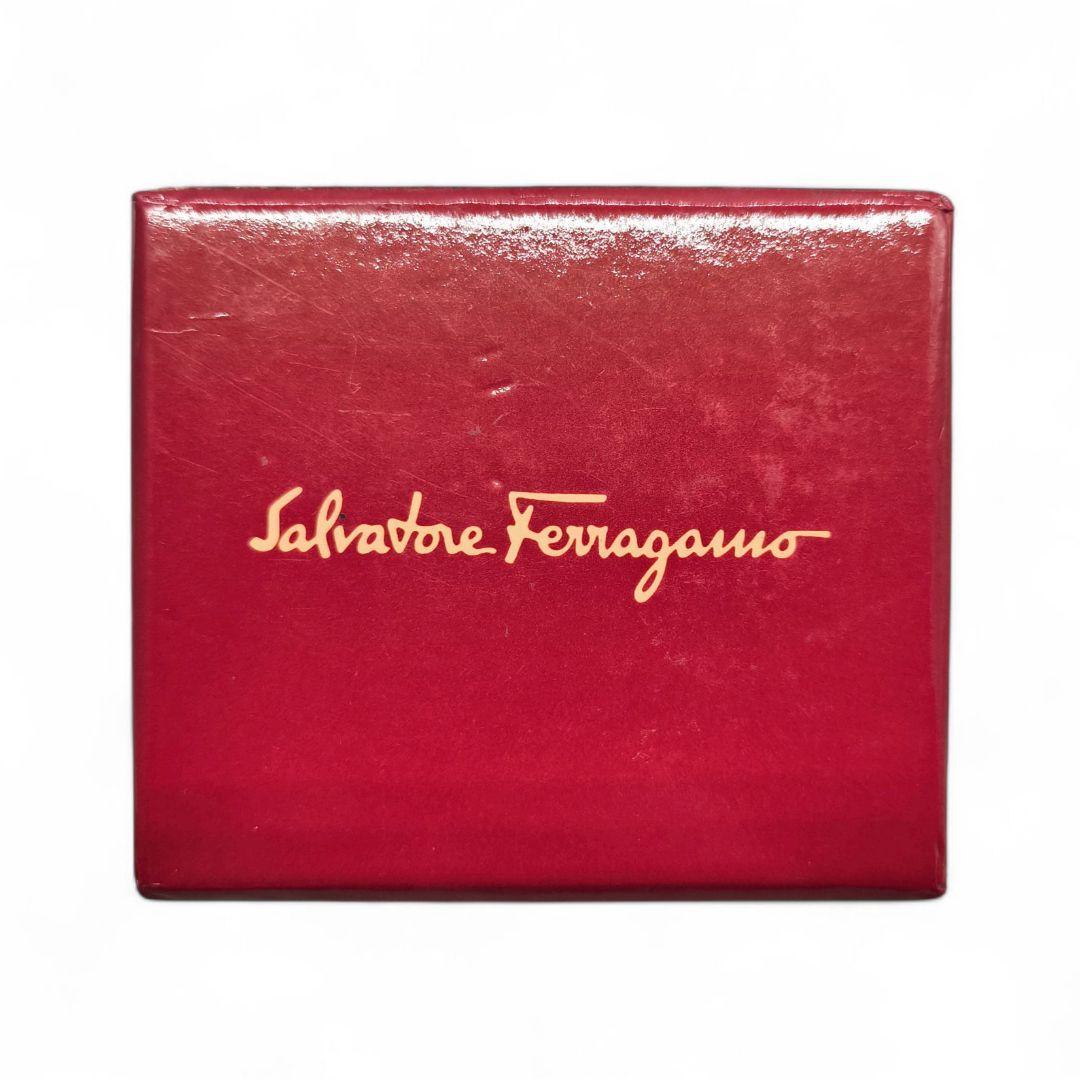 廃盤　極美品　サルヴァトーレ　フェラガモ　カフス　ガンチーニ　ムーンストーン