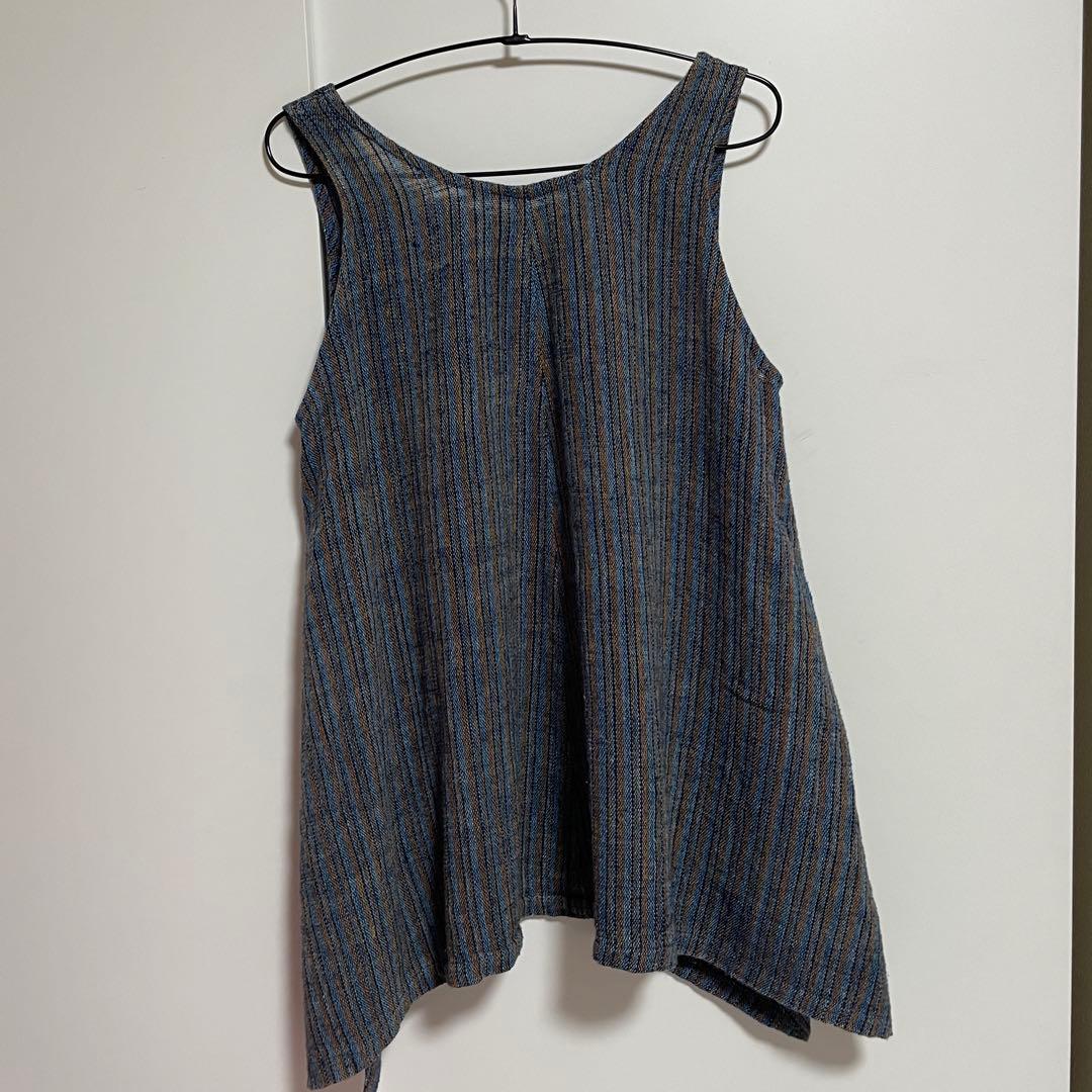 未使用【 うさと 】 うさとの服 ベスト チュニック