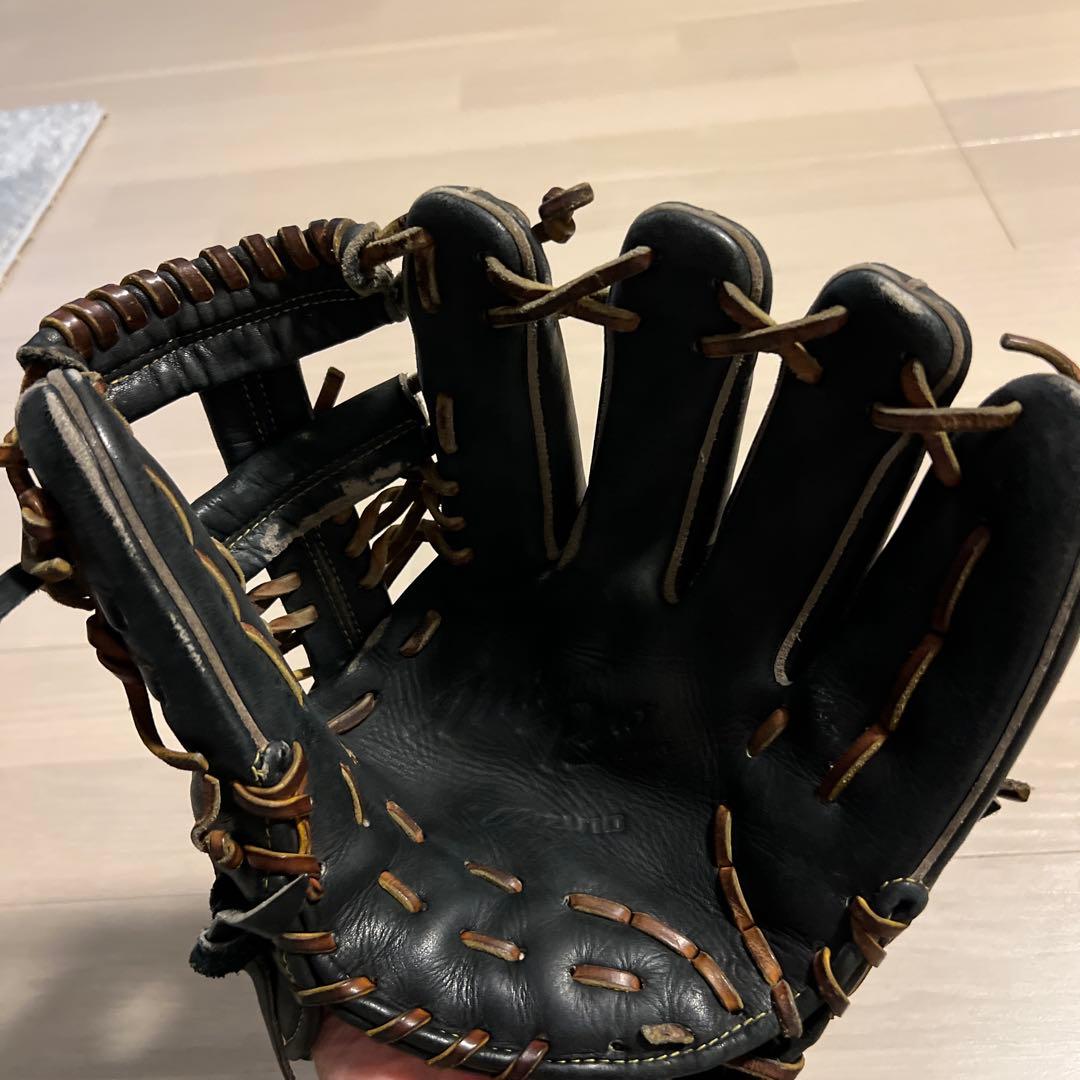 Mizuno pro 硬式野球グローブ 黒