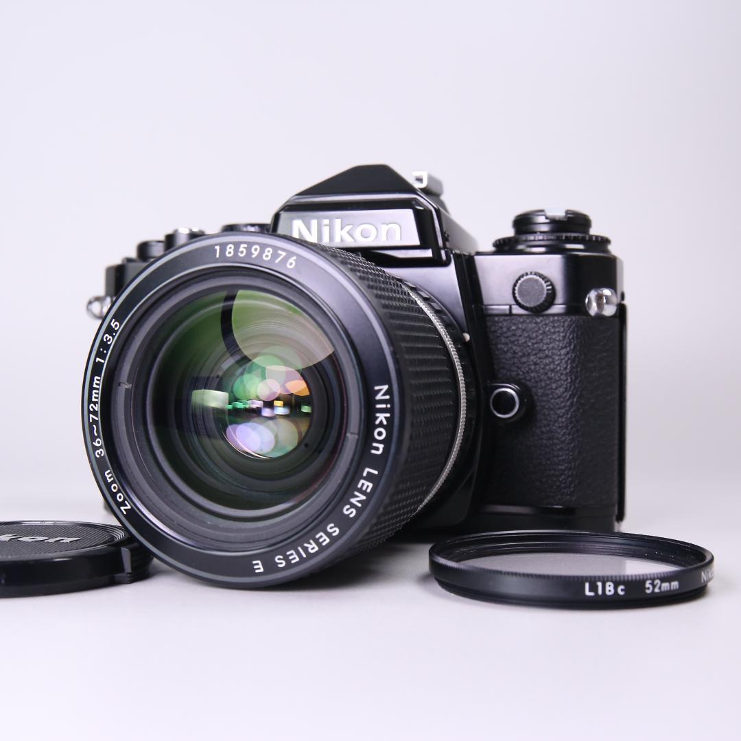 ☆完全動作＆美品☆Nikon FE2 36-72mm F3.5 ＃487