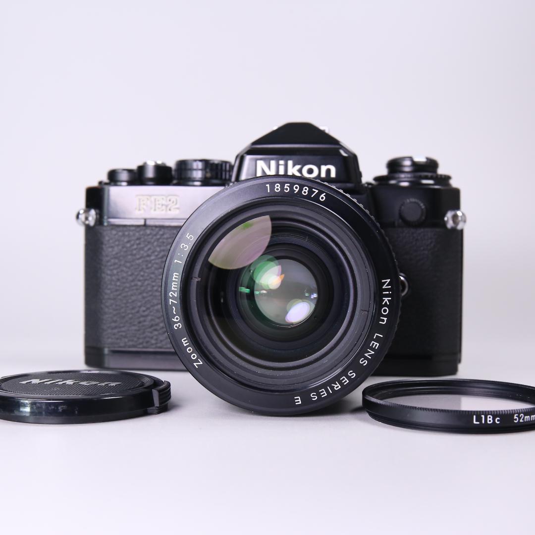 ☆完全動作＆美品☆Nikon FE2 36-72mm F3.5 ＃487