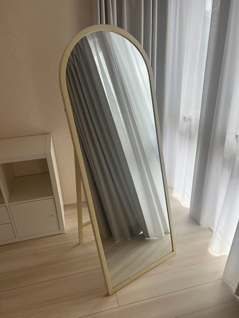 t*a様 POPROOM 韓国 アーチ型スタンドミラー 姿見 ウォールミラー　鏡