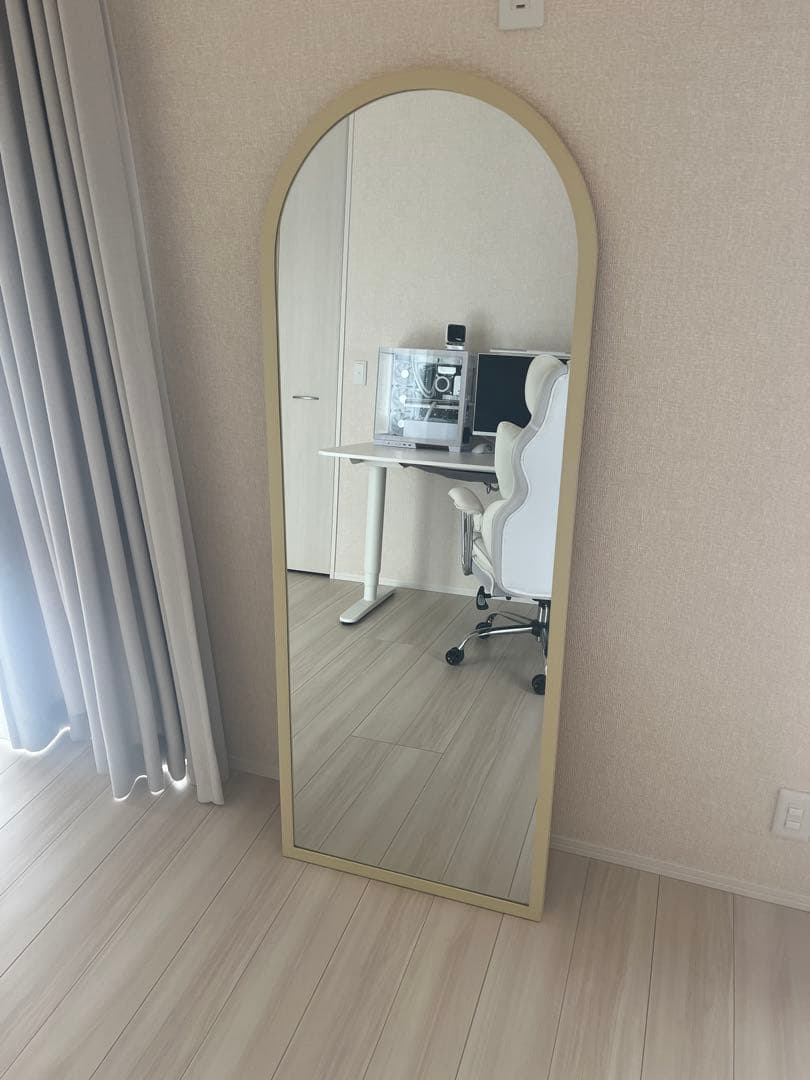 t*a様 POPROOM 韓国 アーチ型スタンドミラー 姿見 ウォールミラー　鏡