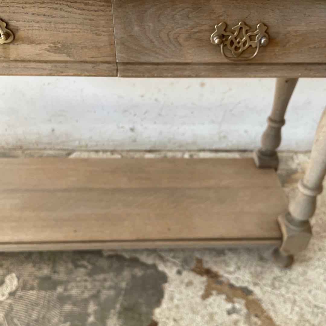 ビンテージ　ドロワー カウンター　テレビ台 キッチンテーブル　剥離