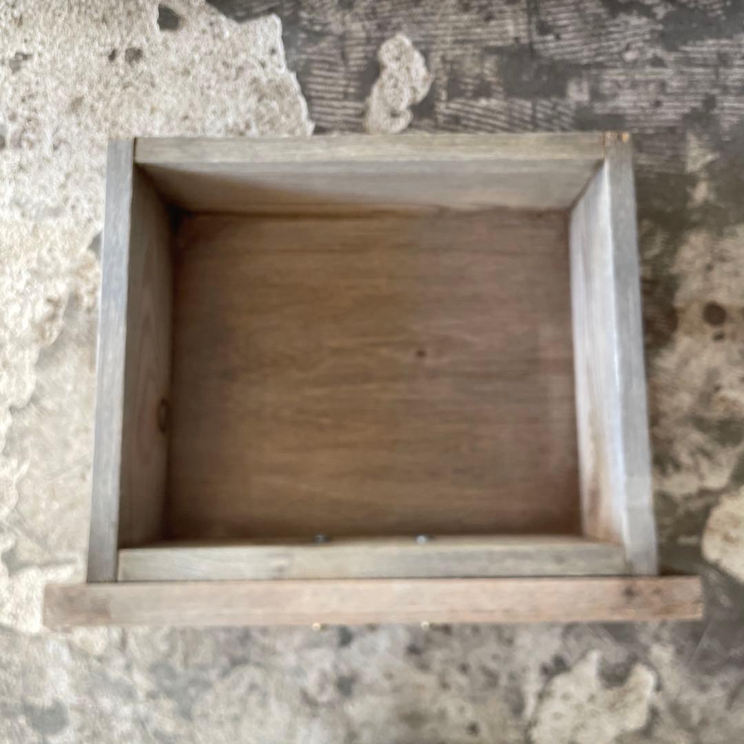 ビンテージ　ドロワー カウンター　テレビ台 キッチンテーブル　剥離