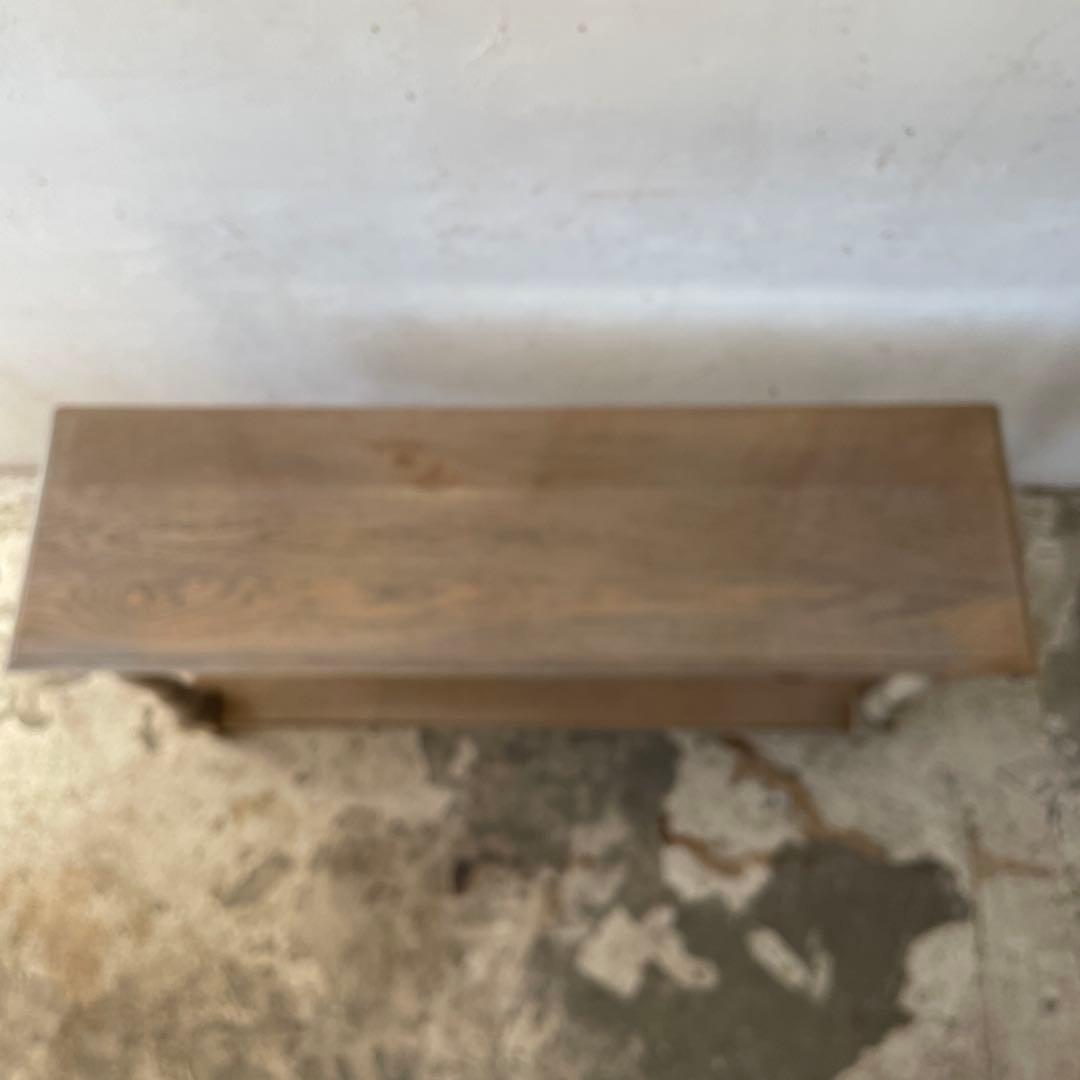 ビンテージ　ドロワー カウンター　テレビ台 キッチンテーブル　剥離