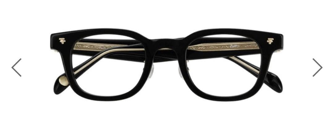 Zoff×TOSHIMITSU コラボモデル　レンズ交換なし ケース・メガネ拭き