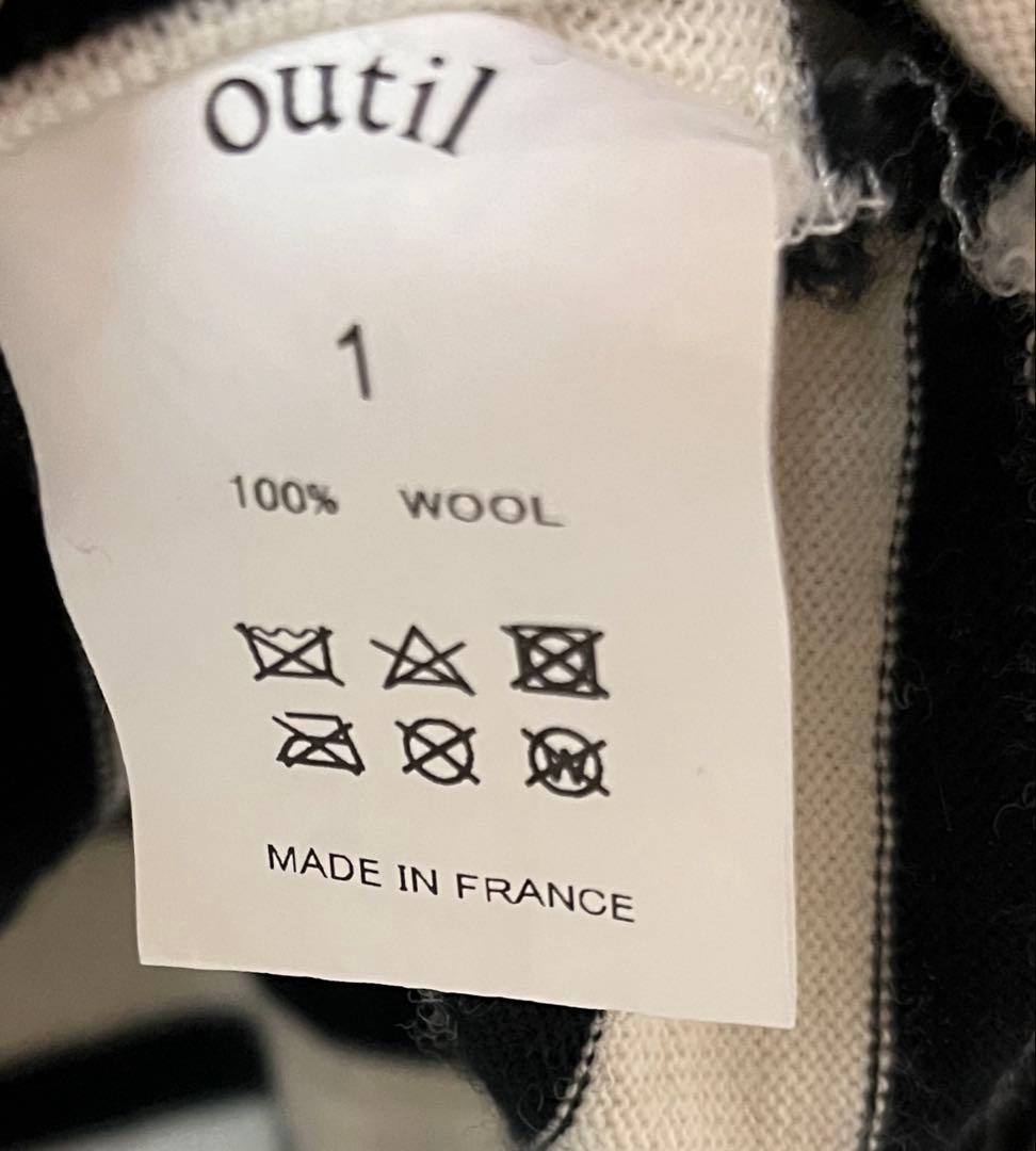 ［専用］常田大希 OUTIL ウティtricot aast woolバスクシャツ