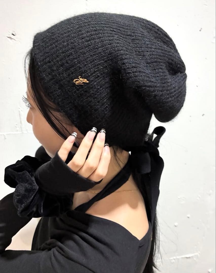 新品⚪️ENTWURFEIN＜エントワフェイン＞ ニットキャップ