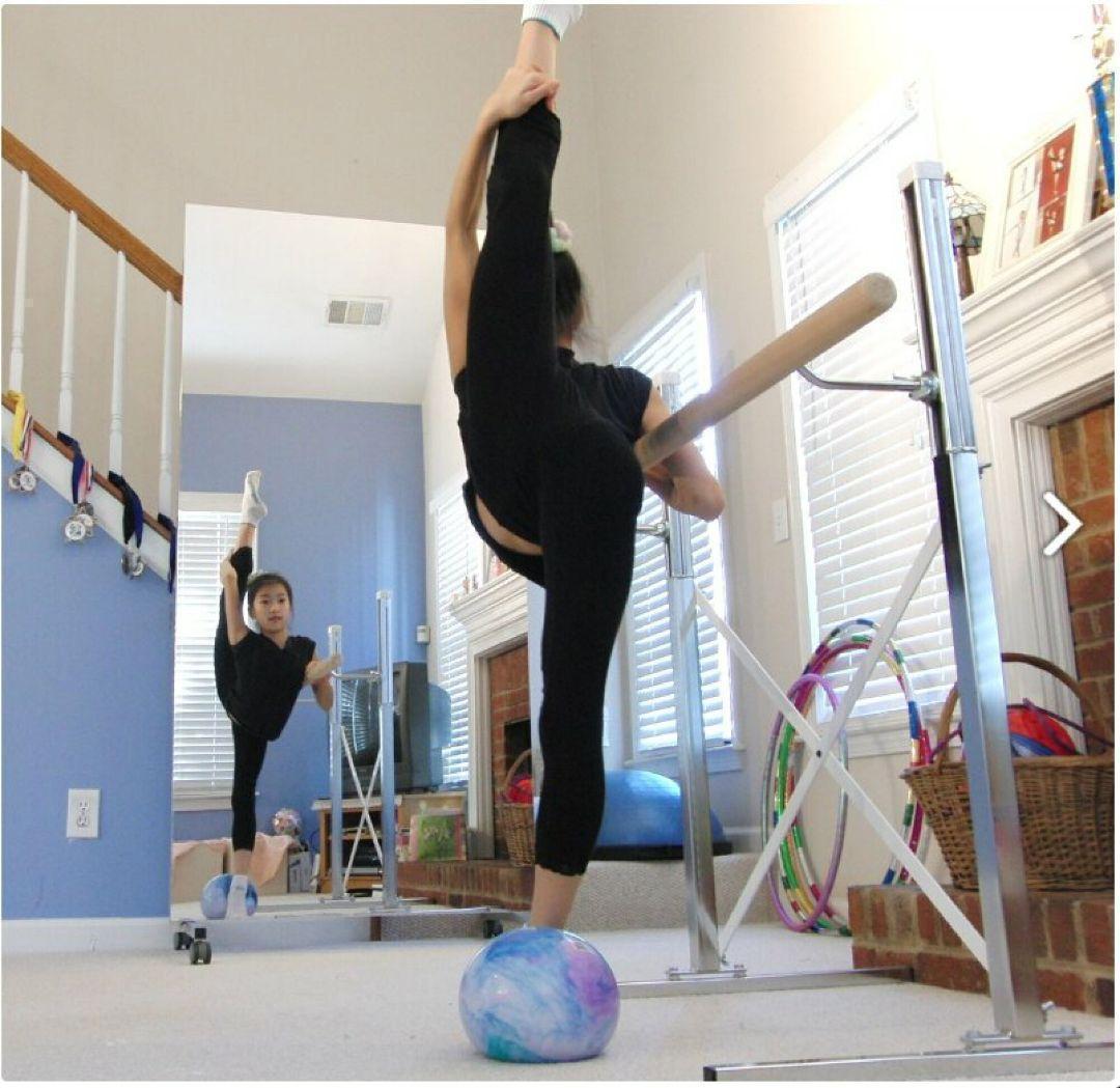 スタンド キャスター付 ミラー用スタンド 360回転 大80 1924