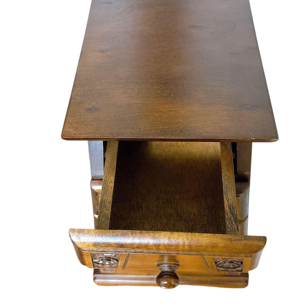 アンティーク風 6段チェスト 木製 レトロ家具 収納タンス おしゃれインテリア