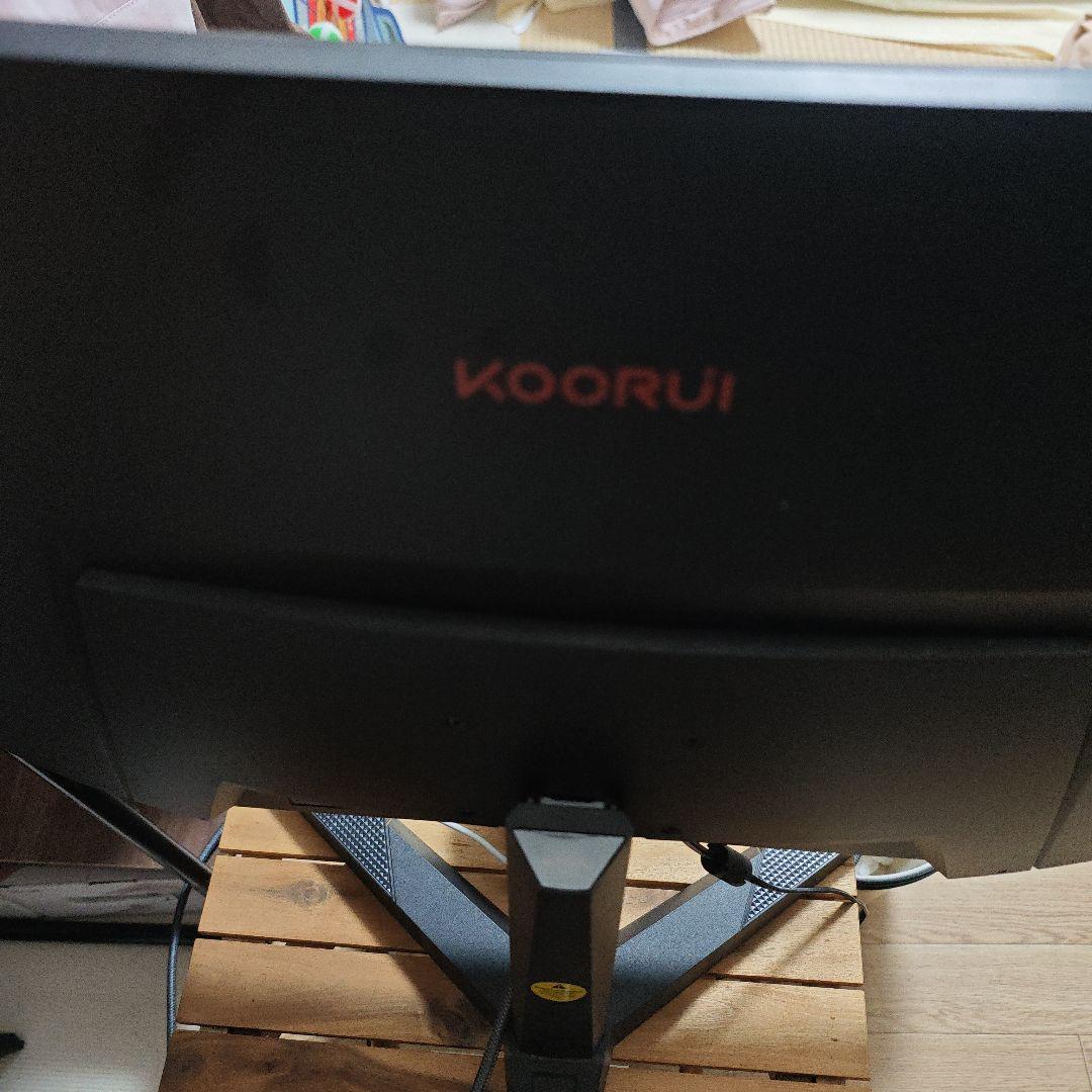 KOORUI 27E6QC モニター27インチ曲面 QHD 144Hz