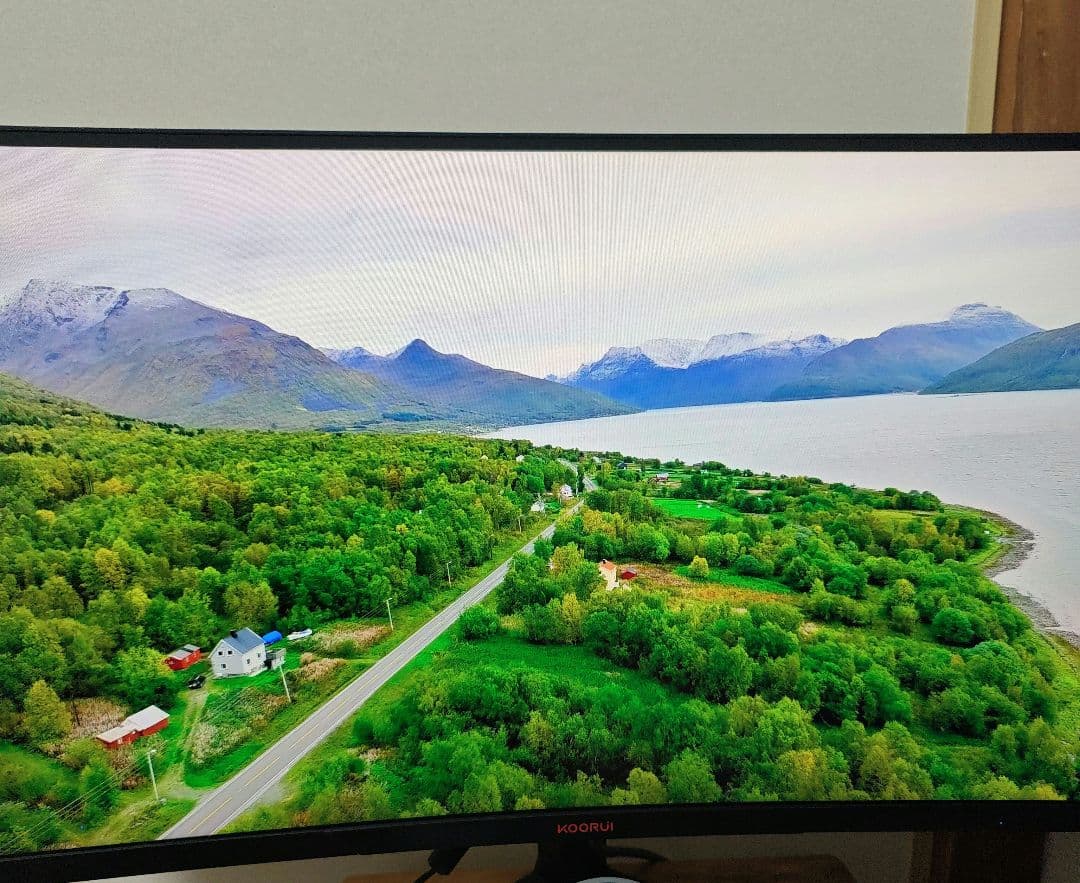 KOORUI 27E6QC モニター27インチ曲面 QHD 144Hz