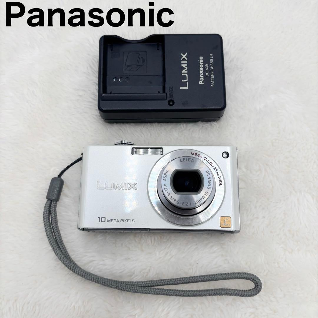 美品　Panasonic LUMIX DMC-FX35　人気　ホワイト