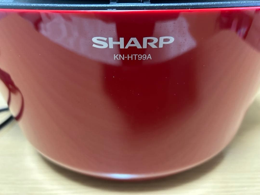シャープヘルシオ ホットクック 水なし自動調理鍋　KN-HT99A-R
