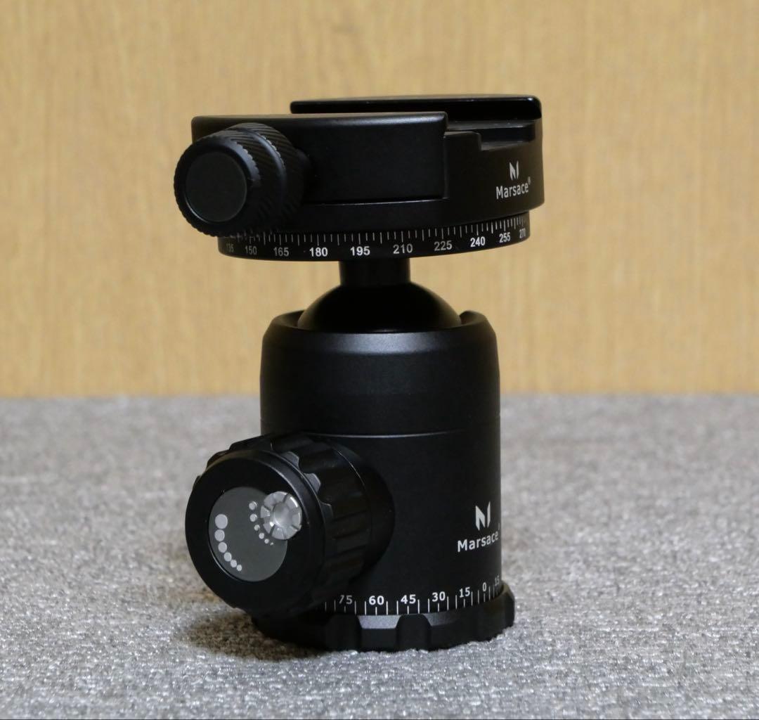 Marsace/マセス FB-1R 自由雲台 パンニングクランプ付