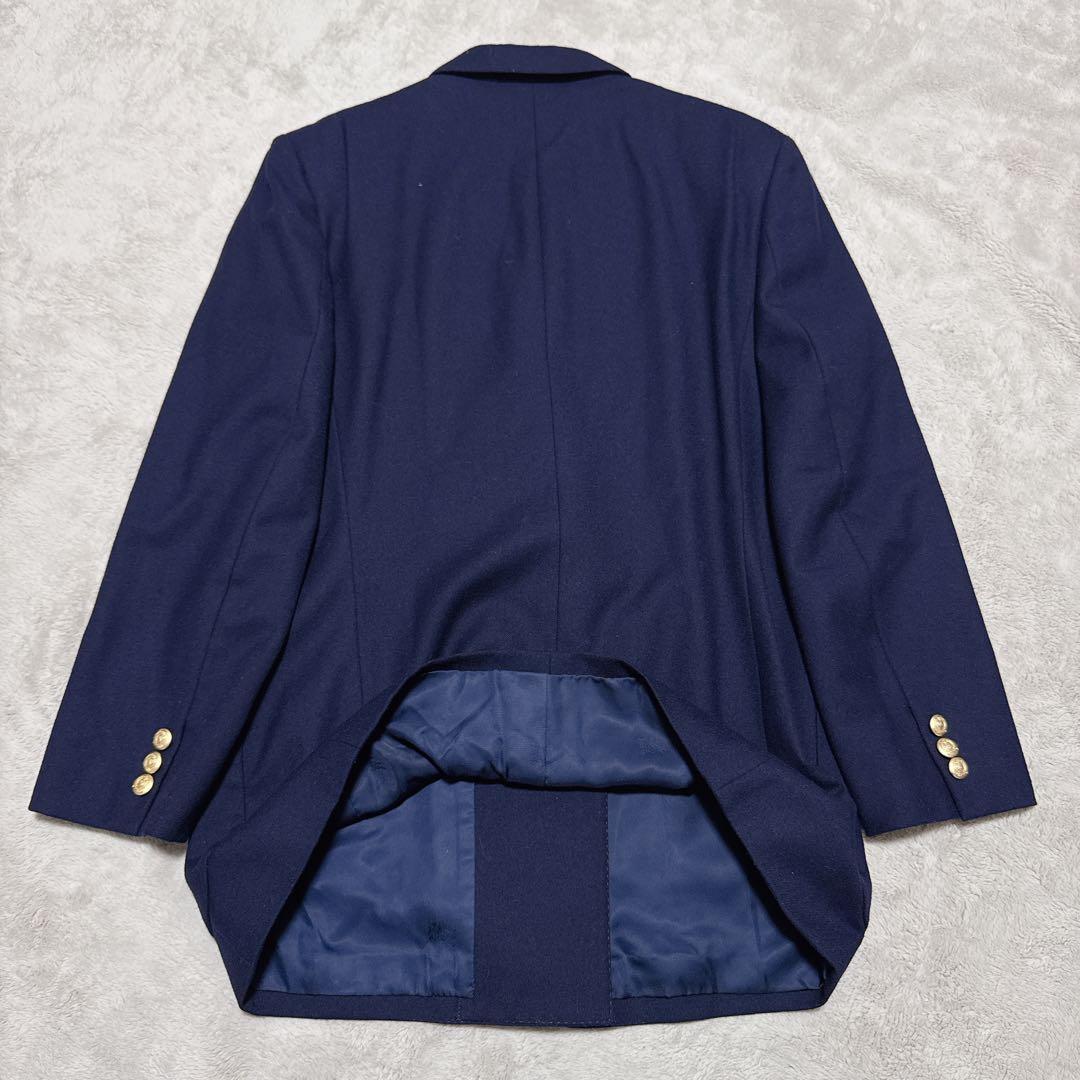 Burberrys 紺ブレ 金ボタン エンブレム 11AR ウール100%