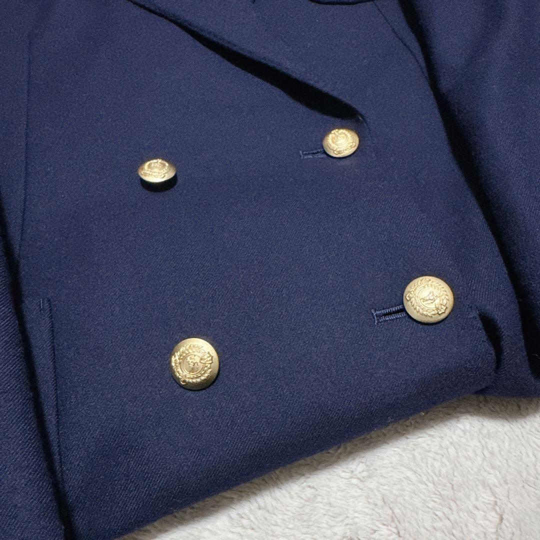 Burberrys 紺ブレ 金ボタン エンブレム 11AR ウール100%