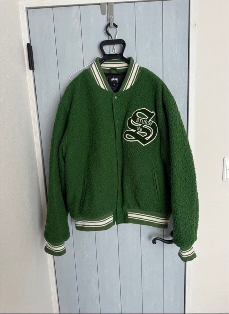 ジャケット・アウター Stussy Casentino Wool Varsity Jacket XL