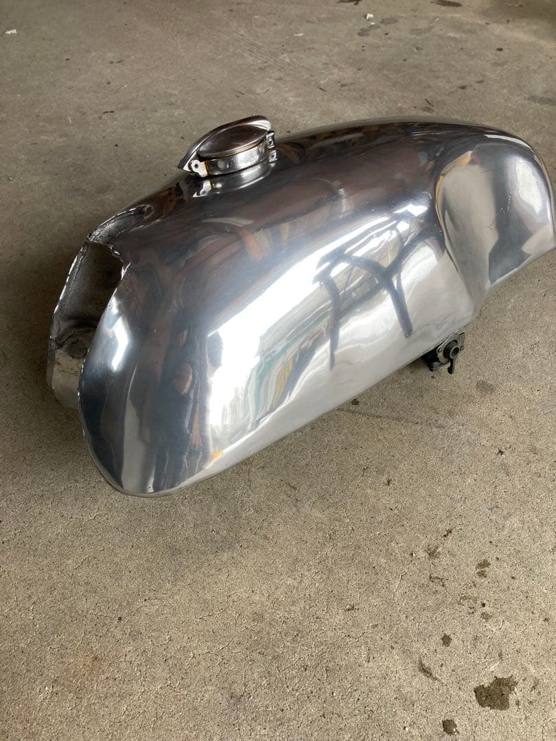 サトウ　YAMAHA SR400 アルミタンク