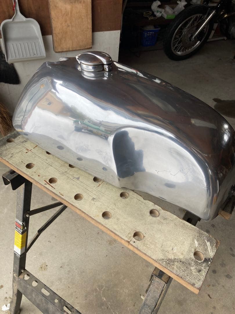 サトウ　YAMAHA SR400 アルミタンク