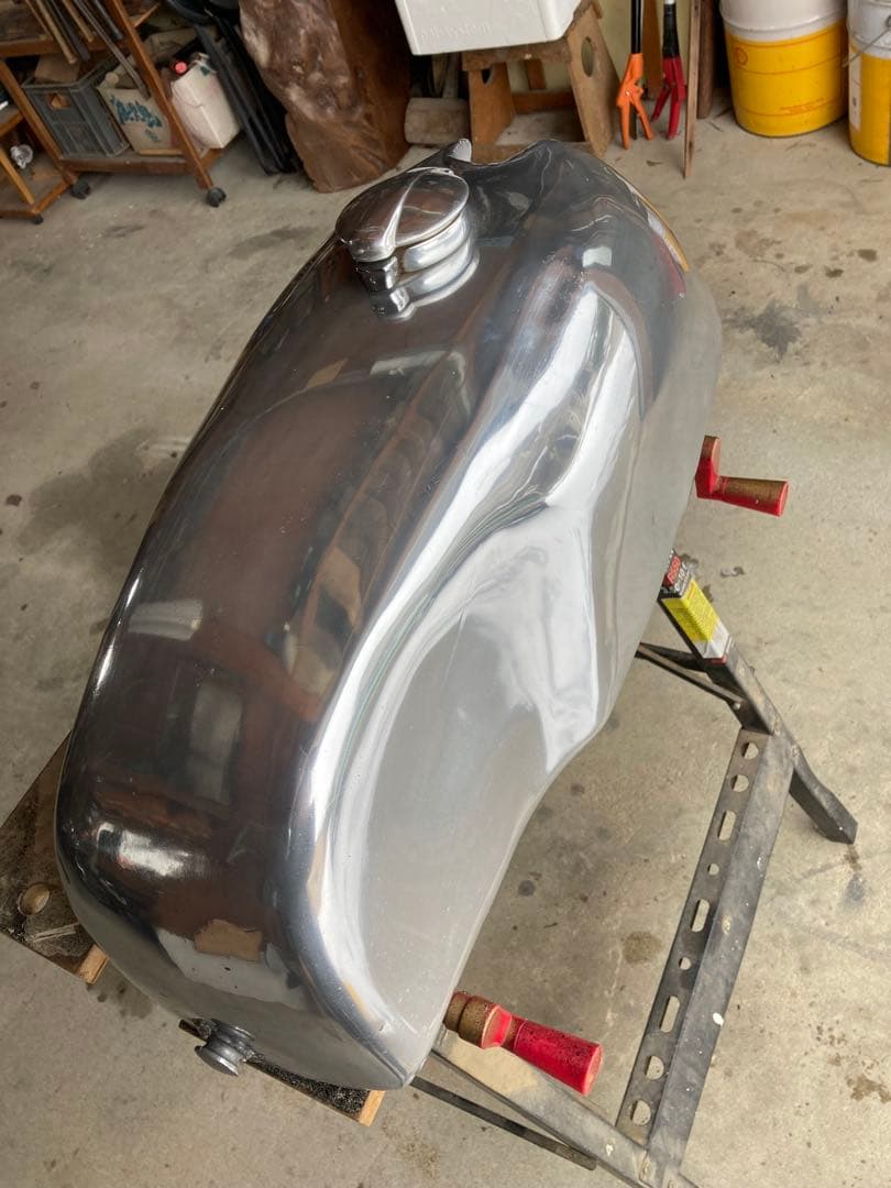 サトウ　YAMAHA SR400 アルミタンク