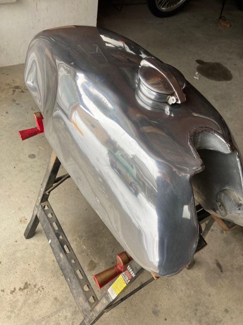 サトウ　YAMAHA SR400 アルミタンク