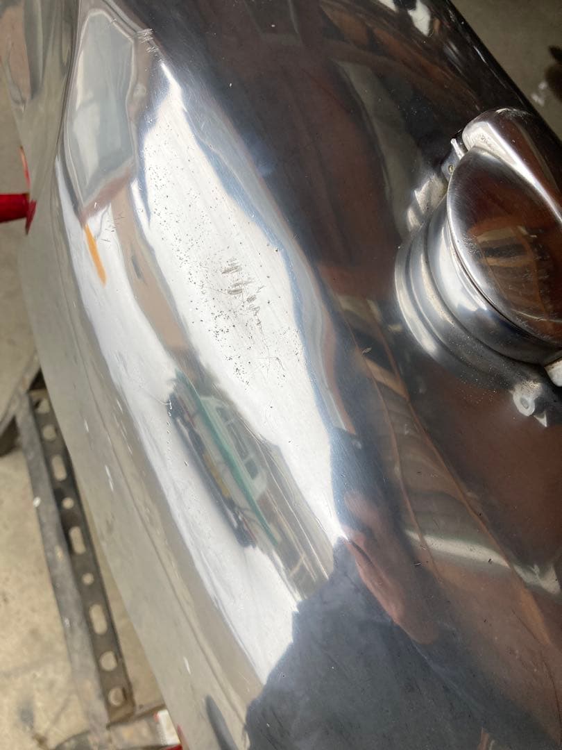 サトウ　YAMAHA SR400 アルミタンク