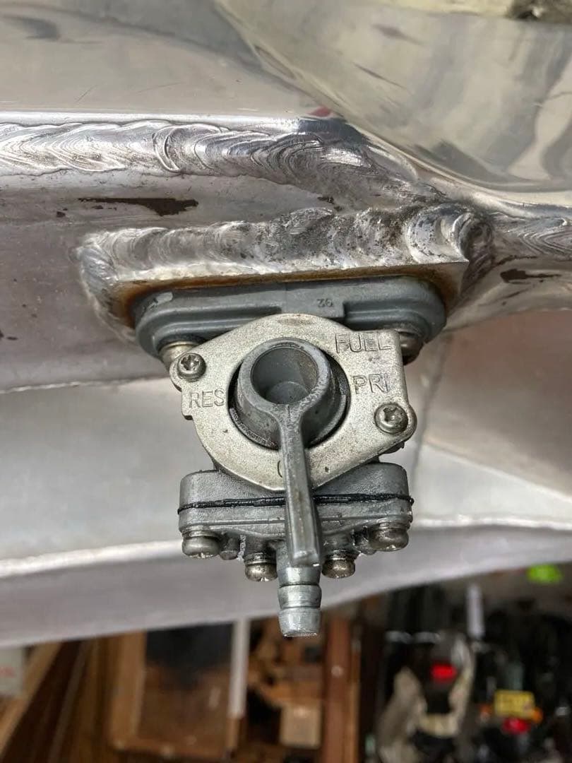 サトウ　YAMAHA SR400 アルミタンク