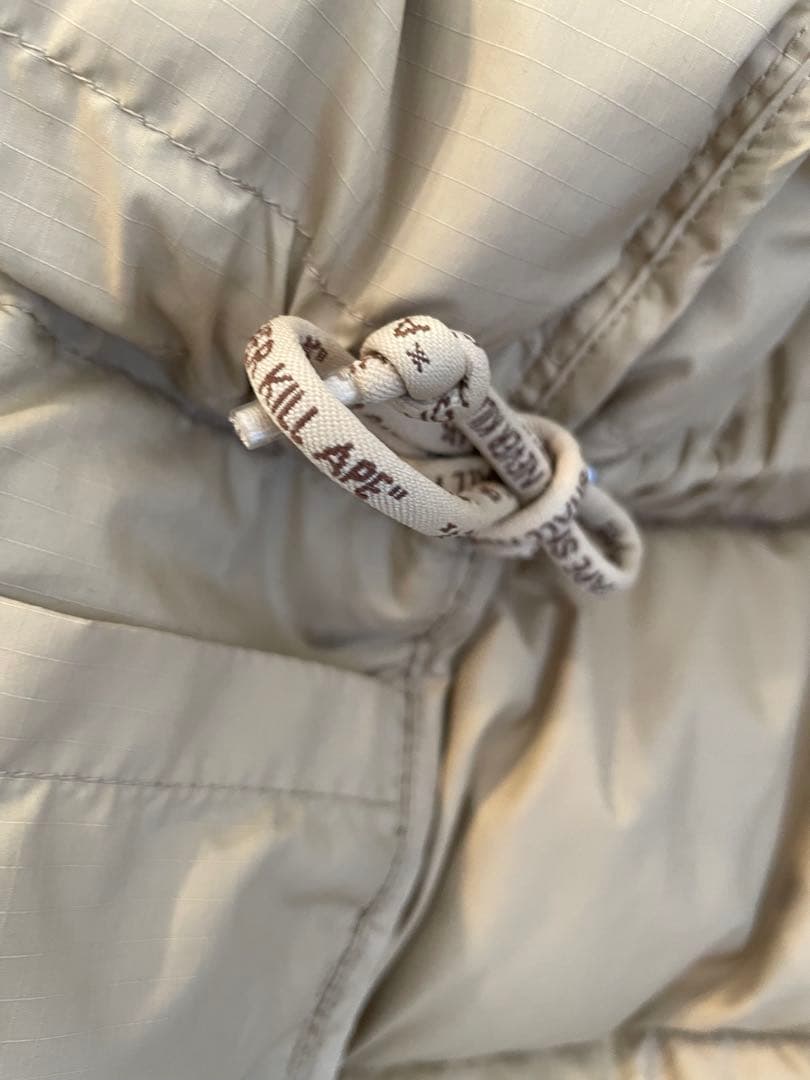 A BATHING APE カモフラ ダウンジャケット 【ジャンク品】