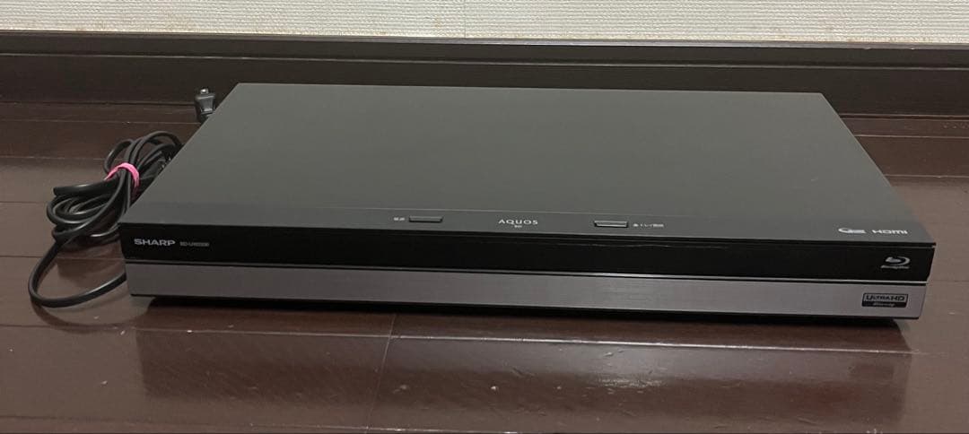 SHARP BD-UW2200 本体 電源コードのみ 通電確認済み
