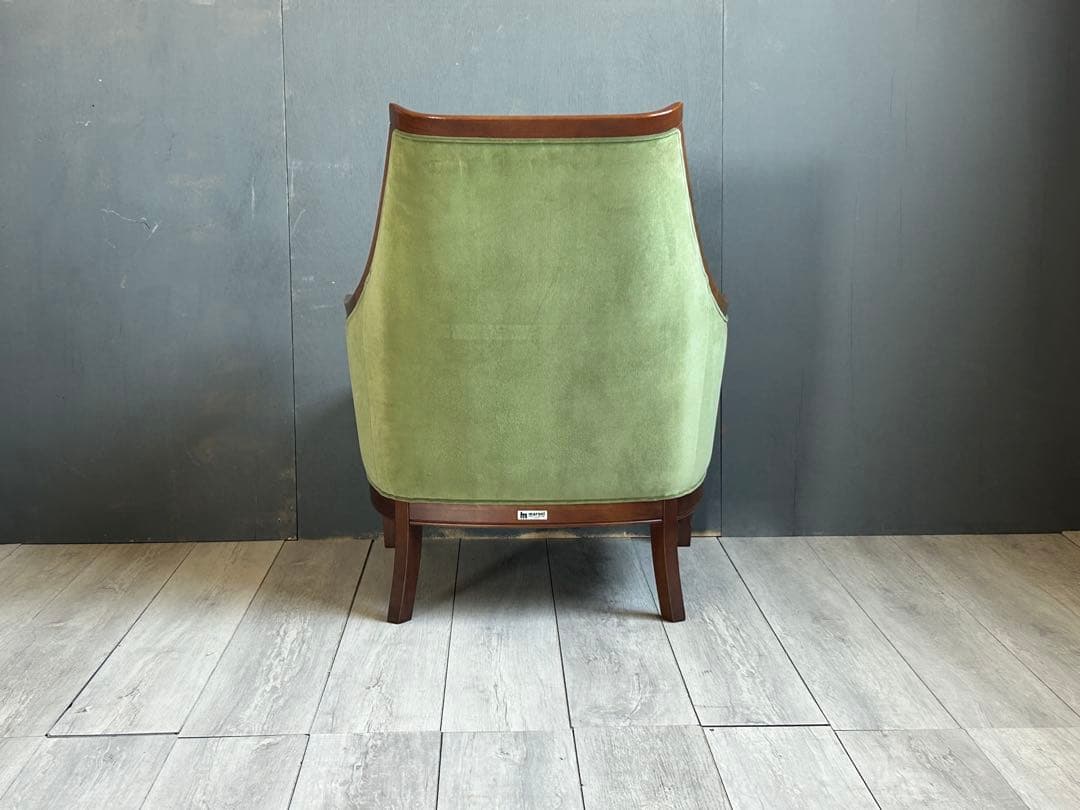 ①マルニ　 maruni サランテ　1Pソファ　パーソナルソファ　グリーン　SZ