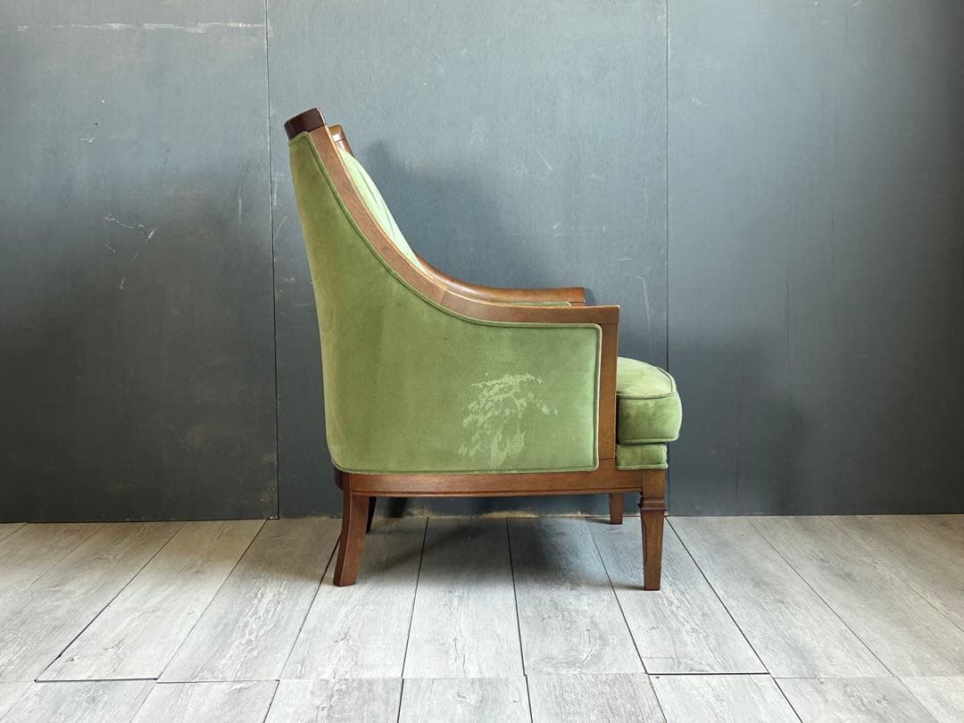 ①マルニ　 maruni サランテ　1Pソファ　パーソナルソファ　グリーン　SZ